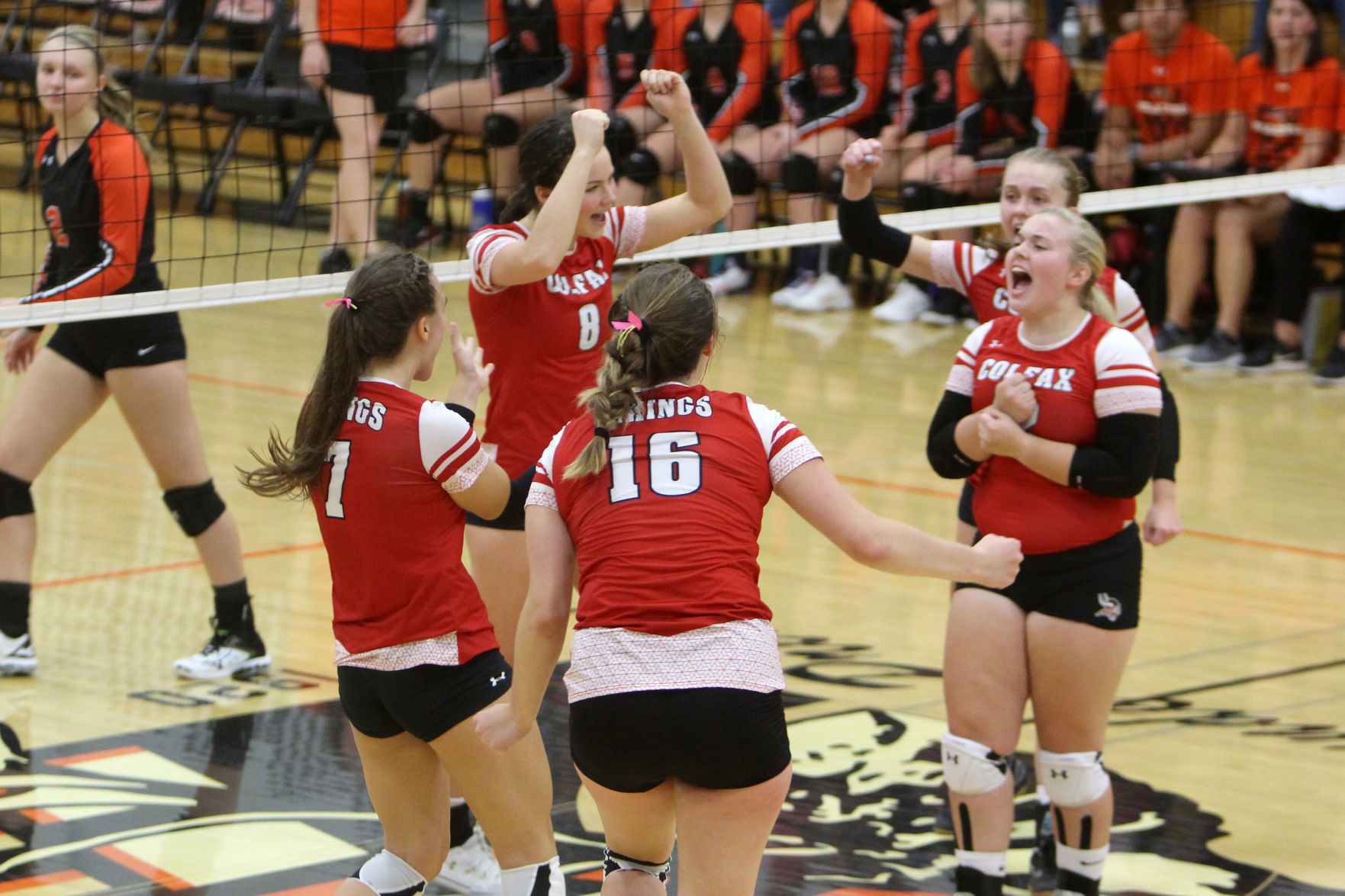 Colfax at Elk Mound volleyball 10-17-19